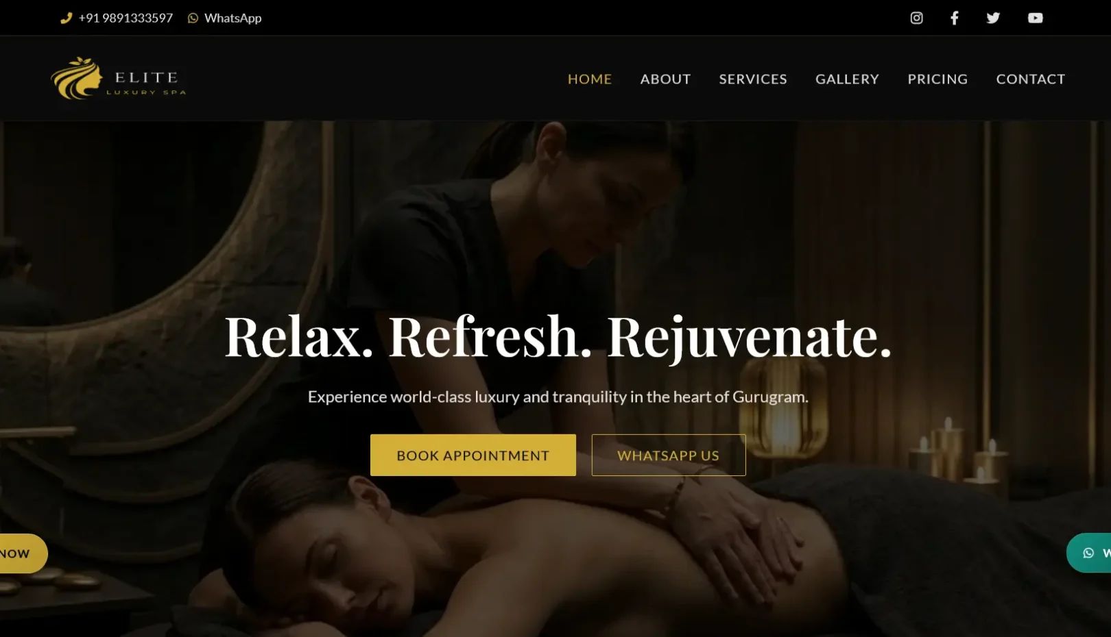 Elite Luxury Spa Gurgaon